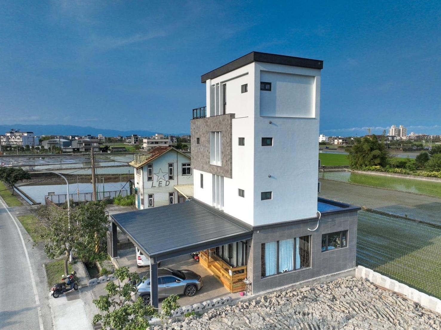 Love米渡假會館 Wujie Luaran gambar
