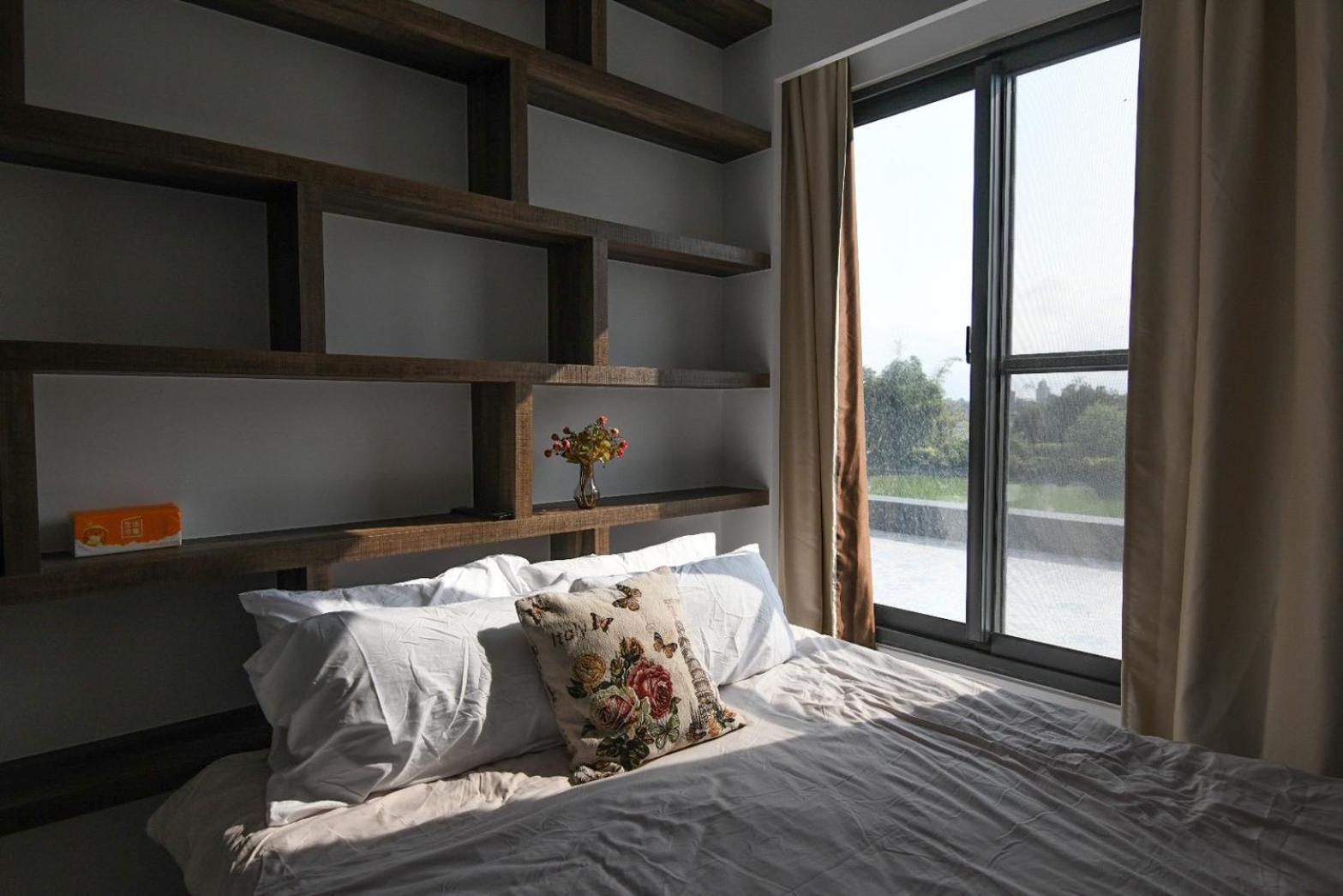 Love米渡假會館 Wujie Luaran gambar